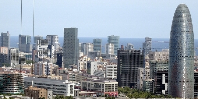 Vista de los rascacielos de Barcelona - <a href='http://commons.wikimedia.org/wiki/File:Barcelona_Finanse_Center_%28skyline%29.jpg' target='_blank' rel='nofollow'>Autor</a> Barcelona
