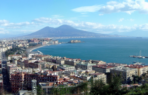 Vista general de la ciudad de Nápoles