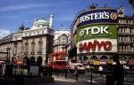 Piccadilly Circus en 1992